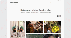 Desktop Screenshot of katrinajakubowska.com